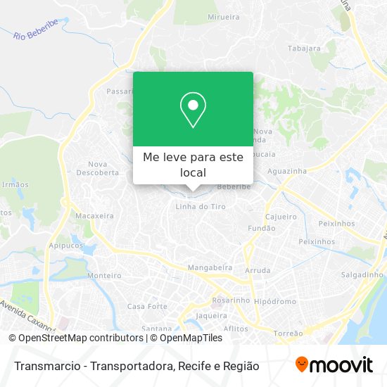 Transmarcio - Transportadora mapa