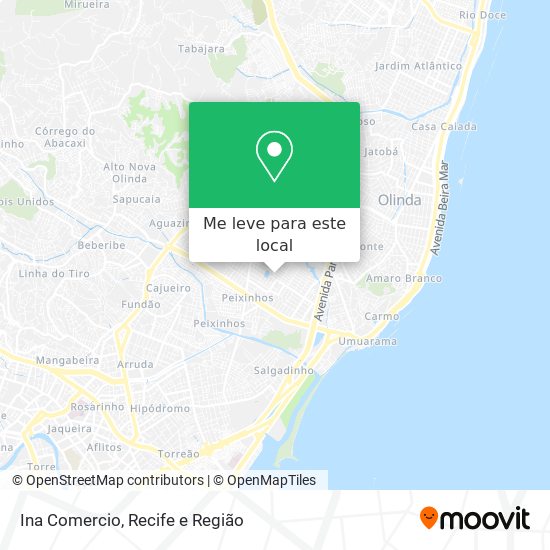 Ina Comercio mapa