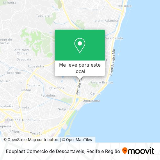 Eduplast Comercio de Descartaveis mapa