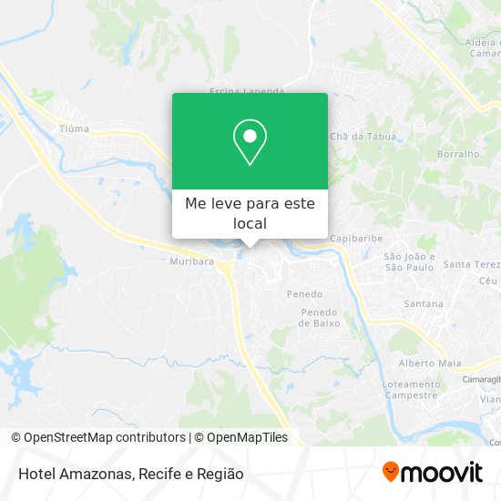 Hotel Amazonas mapa