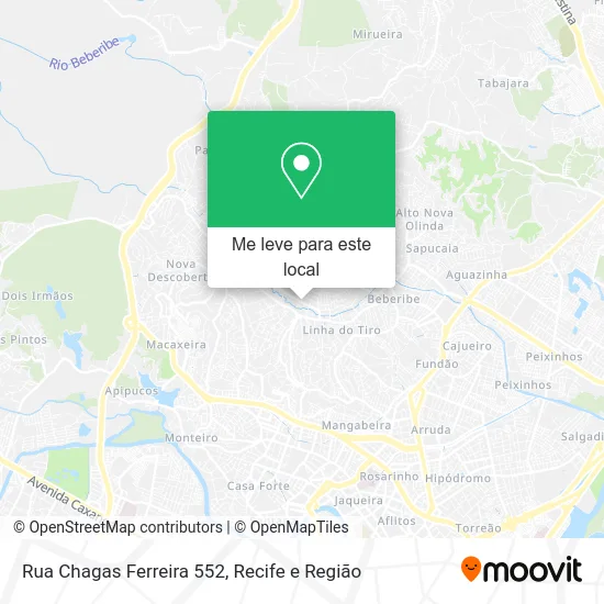 Rua Chagas Ferreira 552 mapa