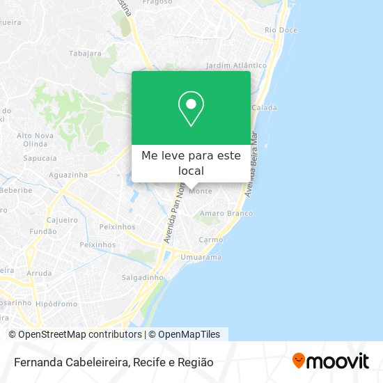 Fernanda Cabeleireira mapa