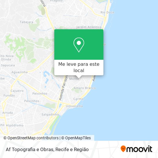 Af Topografia e Obras mapa