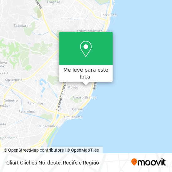 Cliart Cliches Nordeste mapa