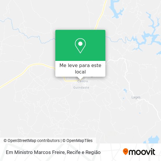 Em Ministro Marcos Freire mapa