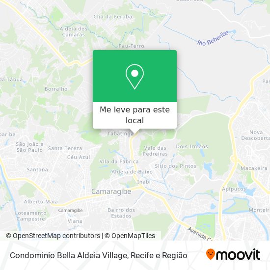 Condominio Bella Aldeia Village mapa
