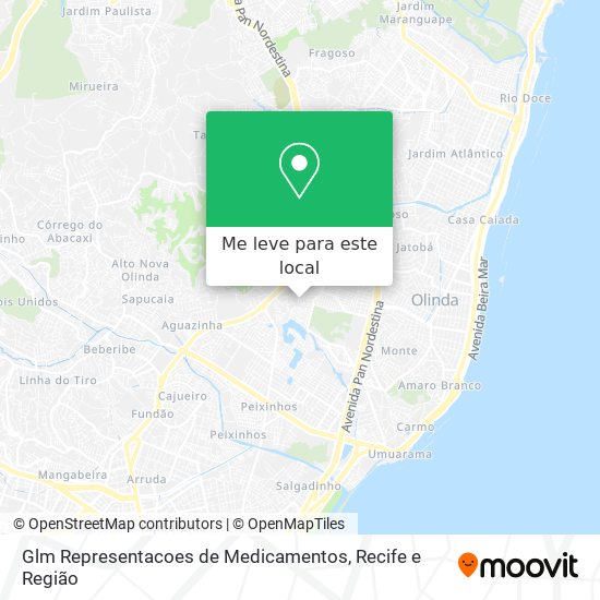 Glm Representacoes de Medicamentos mapa