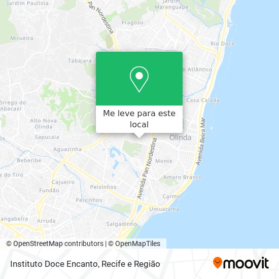 Instituto Doce Encanto mapa