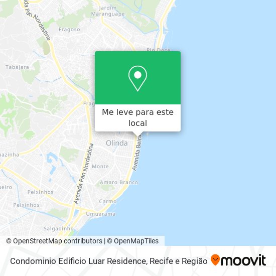 Condominio Edificio Luar Residence mapa