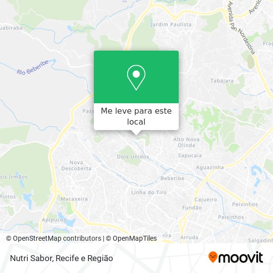 Nutri Sabor mapa