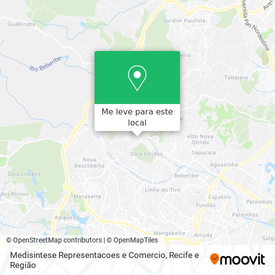 Medisintese Representacoes e Comercio mapa