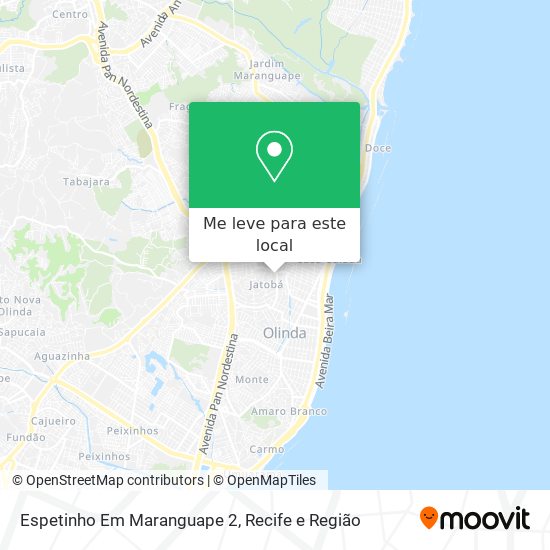 Espetinho Em Maranguape 2 mapa