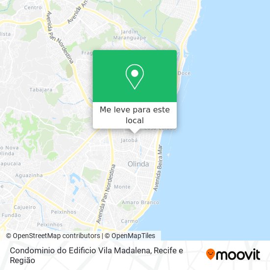 Condominio do Edificio Vila Madalena mapa