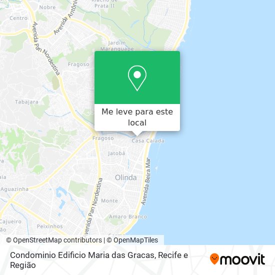 Condominio Edificio Maria das Gracas mapa