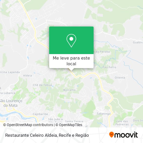 Restaurante Celeiro Aldeia mapa