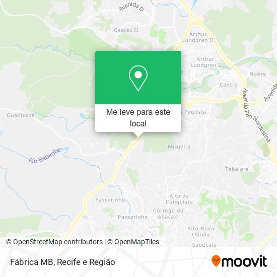Fábrica MB mapa