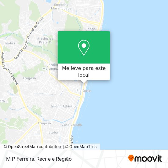 M P Ferreira mapa