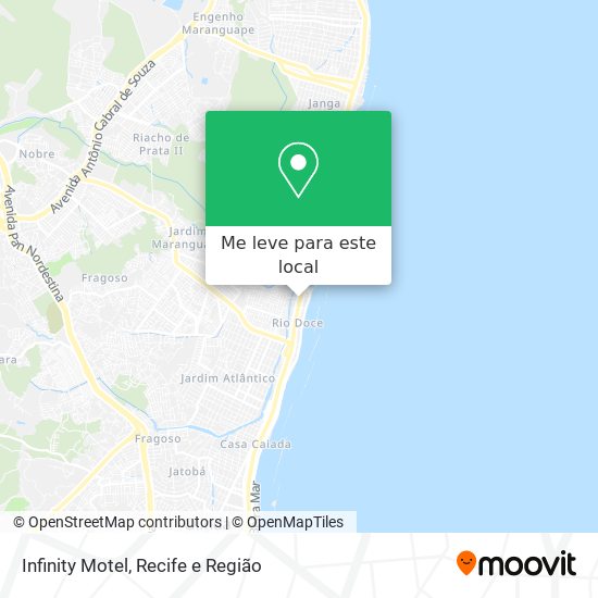 Infinity Motel mapa