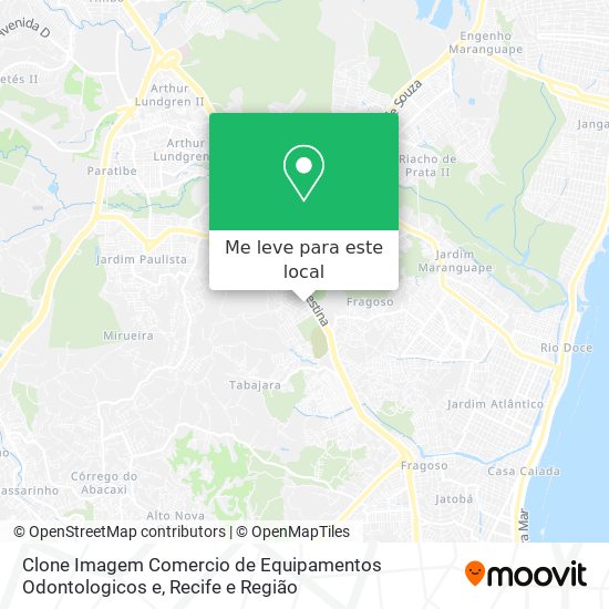 Clone Imagem Comercio de Equipamentos Odontologicos e mapa