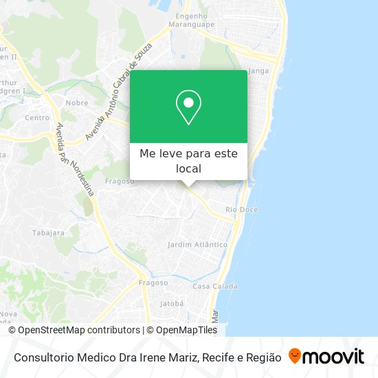 Consultorio Medico Dra Irene Mariz mapa