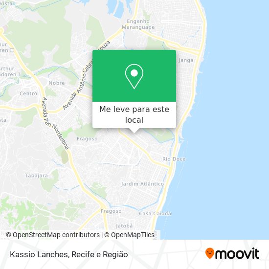 Kassio Lanches mapa
