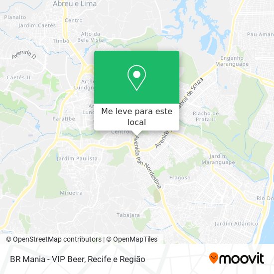 BR Mania - VIP Beer mapa