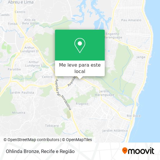 Ohlinda Bronze mapa