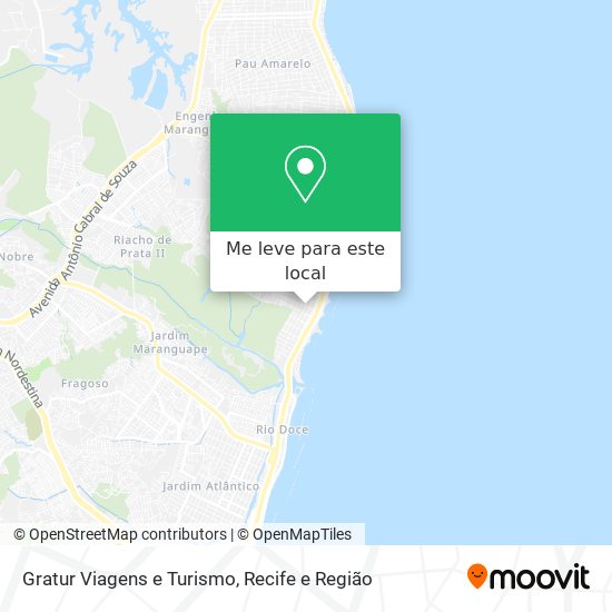 Gratur Viagens e Turismo mapa
