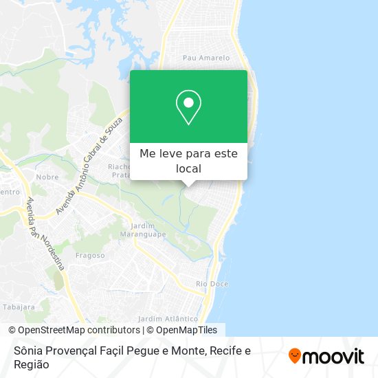 Sônia Provençal Façil Pegue e Monte mapa