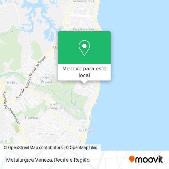 Metalurgica Veneza mapa
