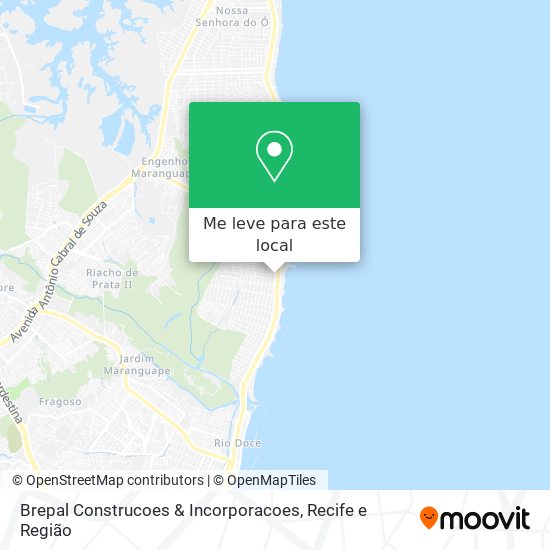 Brepal Construcoes & Incorporacoes mapa