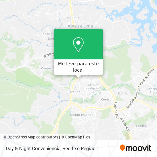 Day & Night Conveniencia mapa