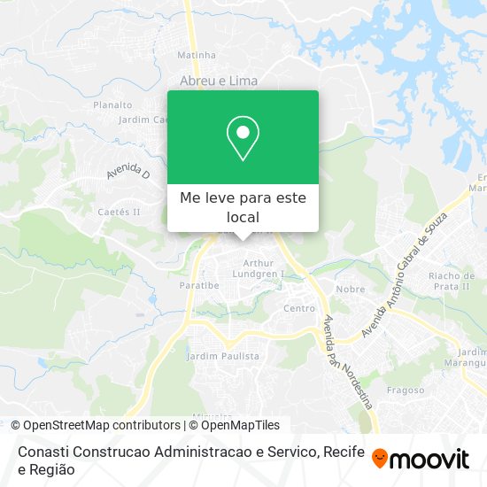 Conasti Construcao Administracao e Servico mapa