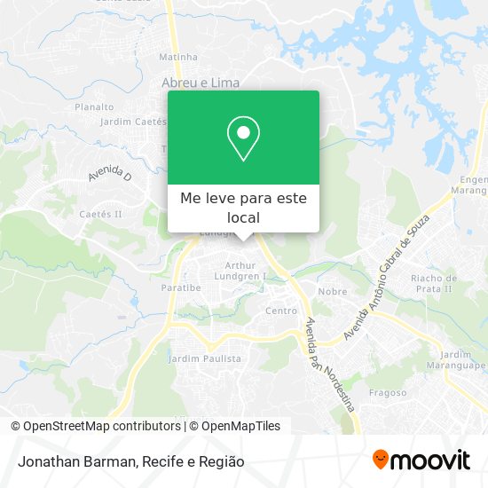 Jonathan Barman mapa