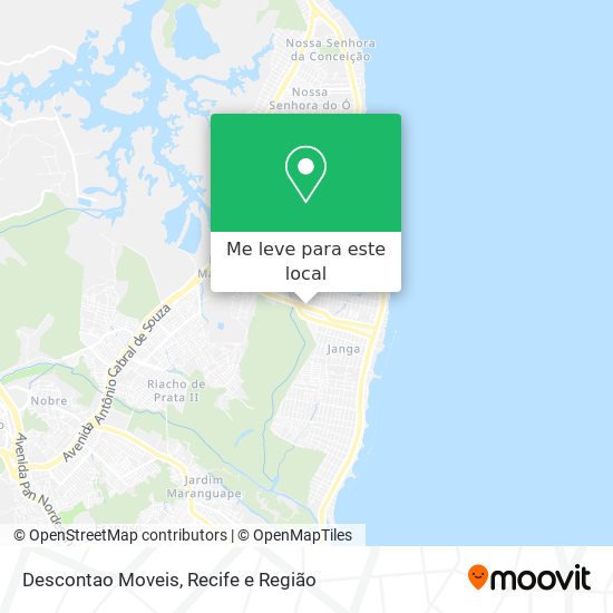 Descontao Moveis mapa