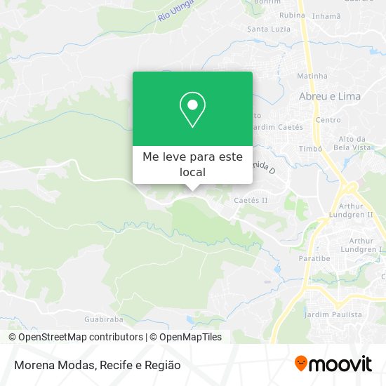 Morena Modas mapa