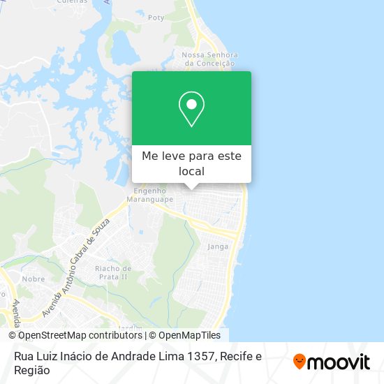 Rua Luiz Inácio de Andrade Lima 1357 mapa