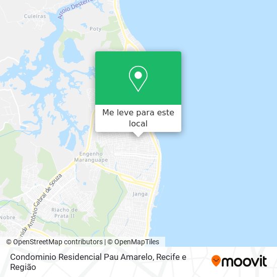 Condominio Residencial Pau Amarelo mapa