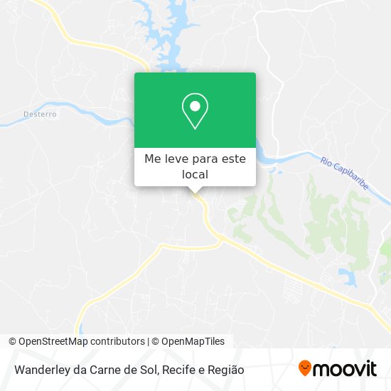 Wanderley da Carne de Sol mapa