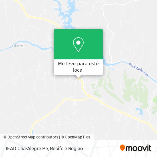 IEAD Chã-Alegre.Pe mapa