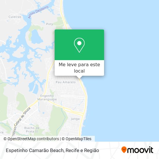 Espetinho Camarão Beach mapa