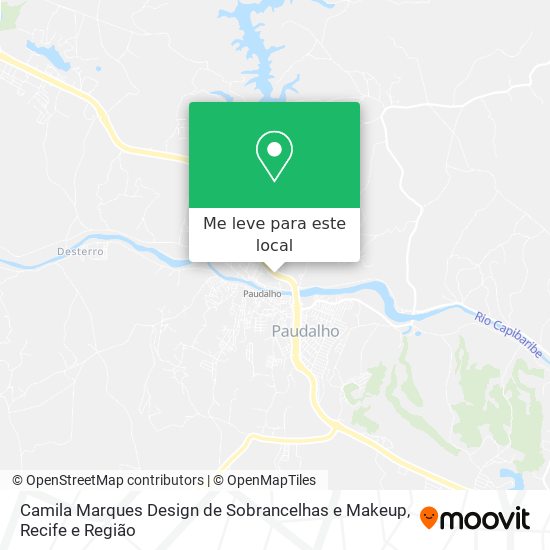 Camila Marques Design de Sobrancelhas e Makeup mapa
