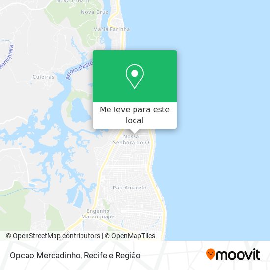 Opcao Mercadinho mapa
