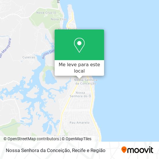 Nossa Senhora da Conceição mapa