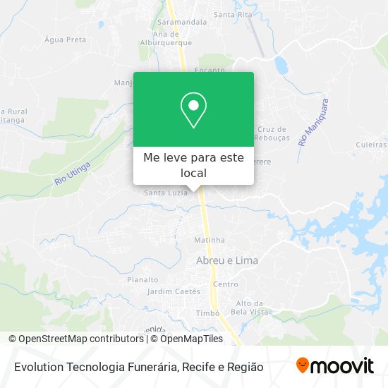 Evolution Tecnologia Funerária mapa