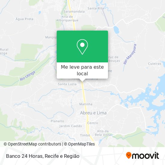 Banco 24 Horas mapa
