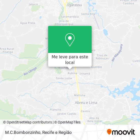 M.C.Bombonzinho mapa