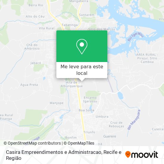 Casira Empreendimentos e Administracao mapa