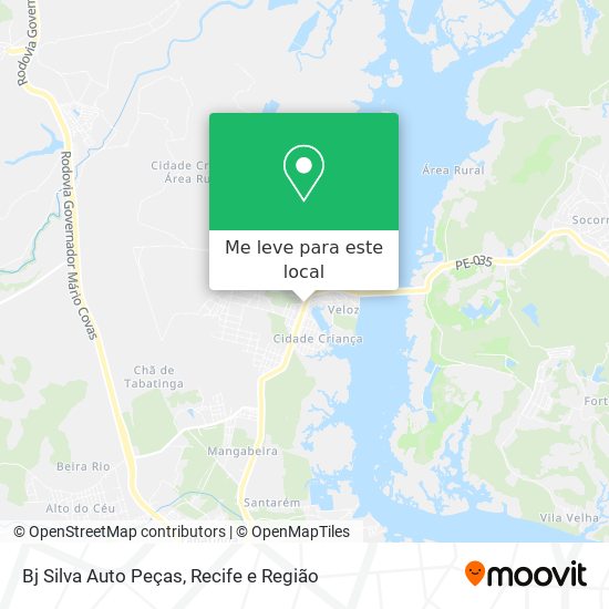 Bj Silva Auto Peças mapa