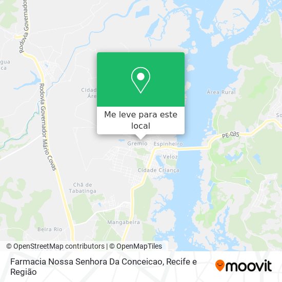 Farmacia Nossa Senhora Da Conceicao mapa